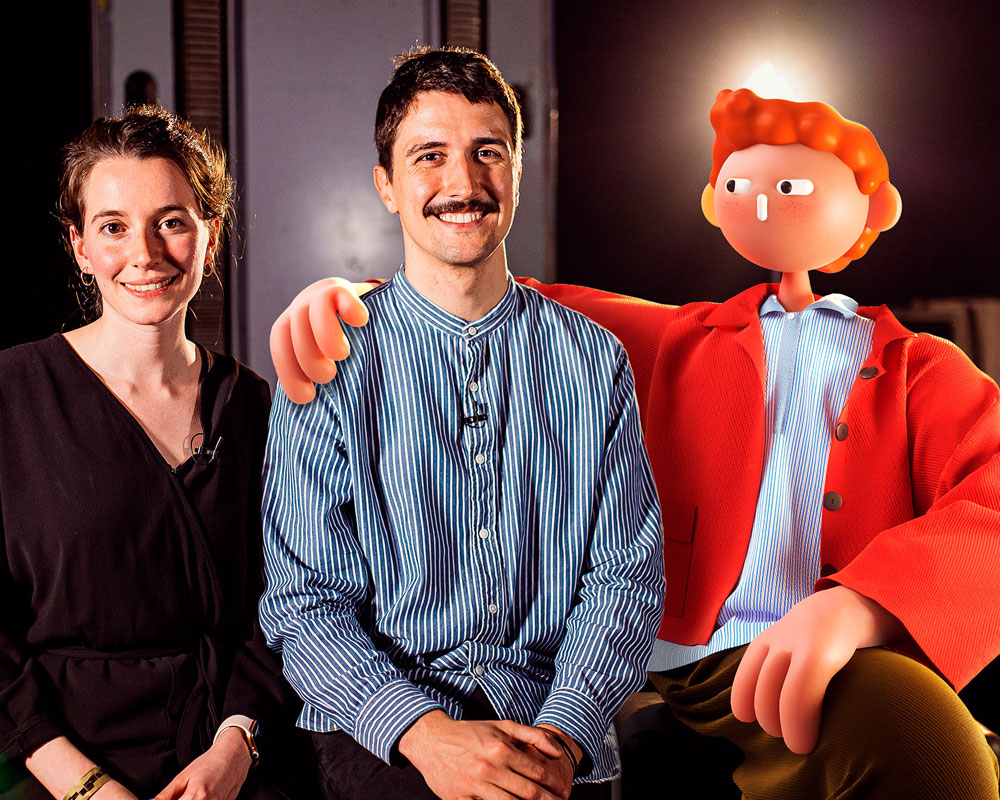 Barcelona-based Katie Menzies and Abel Reverter make up Cabeza Patata