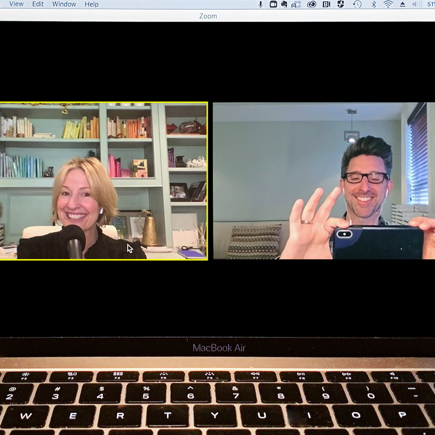 Brené and Marc Brackett